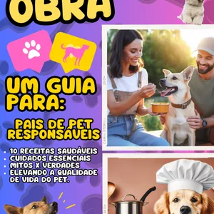 Imagem de capa para o Ebook PATAS A OBRA
