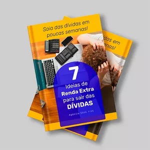 Imagem de capa para o Ebook 7 IDEIAS DE RENDA EXTRA! para sair das Dívidas