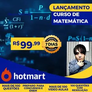 Imagem de capa para o Curso online Curso de Matemática 