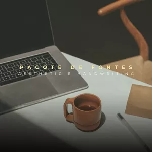 Imagem de capa para o Curso online PACOTE DE FONTES HANDWRITING 