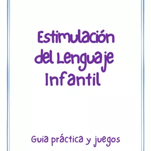 Imagen de portada para Ebook Guía de juegos para estimular el lenguaje infantil.