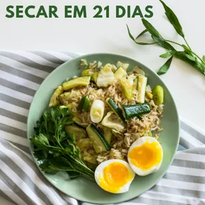 Imagem de capa para o Ebook 20 Receitas para Secar em 21 Dias
