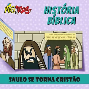 Imagem de capa para o Ebook História Saulo se torna Cristão