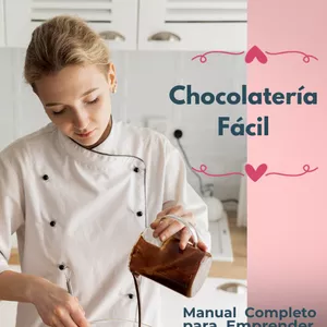 Imagen de portada para Ebook CHOCOLATERÍA FÁCIL- Manual Completo para Emprender