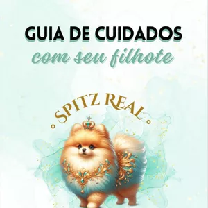 Imagem de capa para o Ebook Manual da raça Spitz Alemão
