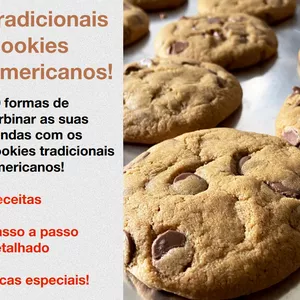 Imagem principal do produto Apostila Cookies tradicionais americanos! 10 formas de começar a lucrar!