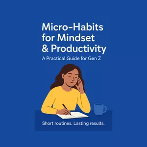 Cover image for Ebook Micro-Habits for Mindset &amp; Productivity — A Practical Guide for Gen Z