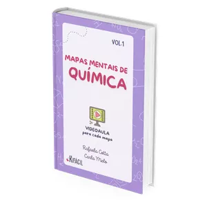 Imagem de capa para o Ebook Mapas Mentais de Química com Videoaulas