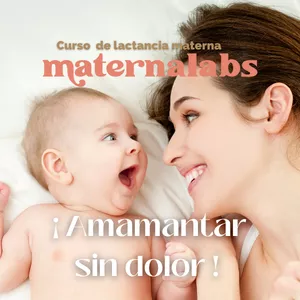 Imagem principal do produto  Lactancia Materna Curso Maternalabs ¡ Amamantar Sin Dolor !