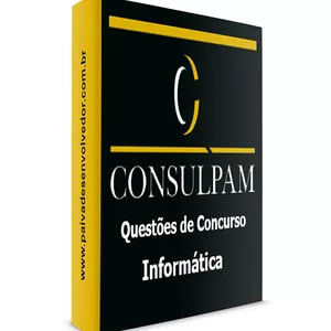 Imagem de capa para o Ebook Questões de Concurso - Informática Consulpam