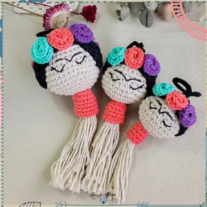 Imagen de portada para Curso online Revive a Frida en un tejido a crochet!! 