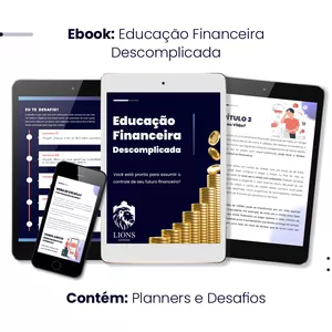 Imagem de capa para o Ebook Ebook: Educação Financeira Descomplicada