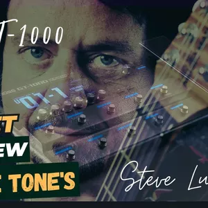 Imagem de capa para o Curso online PRESET BOSS GT-1000 STEVE LUKATHER LZ LUKE TONE