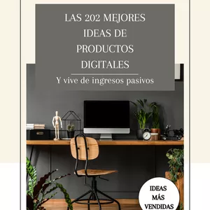 Imagen de portada para Ebook LAS 202 MEJORES IDEAS DE PRODUCTOS DIGITALES