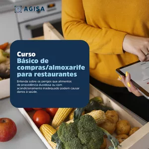 Imagem do curso Curso Básico de Compras e Almoxarife para Restaurantes