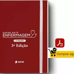 Imagem de capa para o Ebook Sanar Note Enfermagem - 3ª Edição - Em pdf