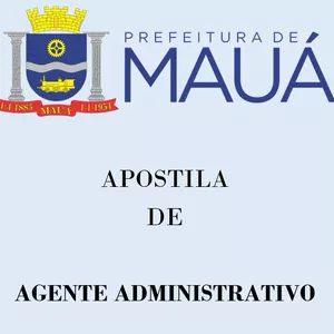 Imagem de capa para o Ebook Apostila Agente Administrativo Mauá 2026