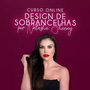 Imagem de capa para o Curso online Designer de Sobrancelhas completo - Mapeamento Facial Henna - Coloração - Botoxbrow