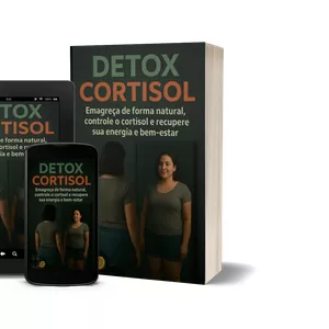 Imagem de capa para o Ebook DETOX CORTISOL