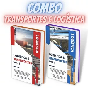 Imagem de capa para o Ebook E-books Logística e Transportes Vol.1 e Vol. 2 