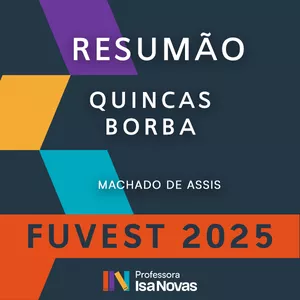 Imagem de capa para o Ebook Quincas Borba - Fuvest