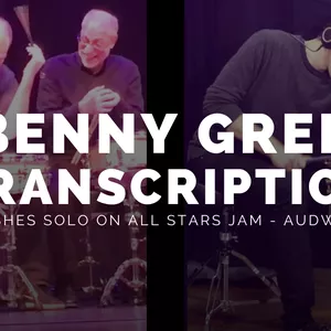 Cover image for Ebook Benny Greb Transcription: Snare Brushes Solo