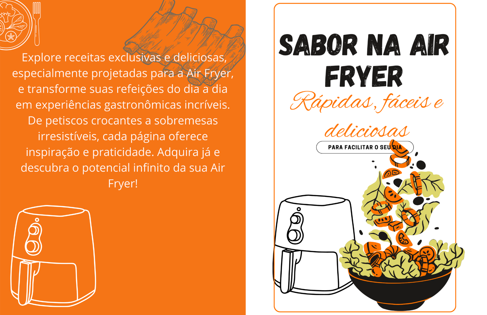 Imagem de Sabor na Air Fryer criado por Alex na hotmart