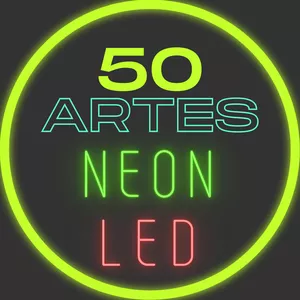 Imagem de capa para o Curso online Pack de 50 Artes de Neon LED