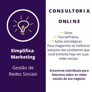 Imagem de capa para o Serviço online Consultoria Online - Simplifica Marketing