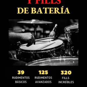 Imagen de portada para Ebook Rudimentos y Fills de Batería