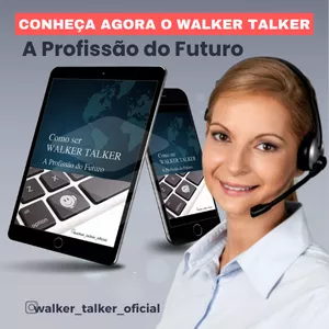 Imagem de capa para o Ebook Como ser Walker Talker | A Profissão do Futuro