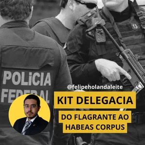 Kit Delegacia - Felipe Leite Advocacia Criminal por Felipe Augusto Holanda Leite