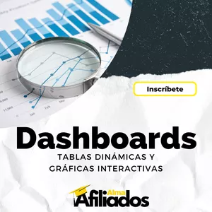 Imagen de portada para Curso online ▶️Creación de Dashboards Interactivos con Tablas Dinámicas