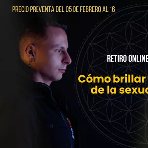 Imagen de portada para Curso online Retiro Virtual: Como brillar a través de la sexualidad