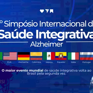Imagem de capa para o Evento presencial 2º Simpósio Internacional de Saúde Integrativa - Alzheimer - SISI