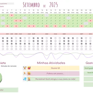 Imagem de capa para o Curso online Planilha Controle de Alimentação