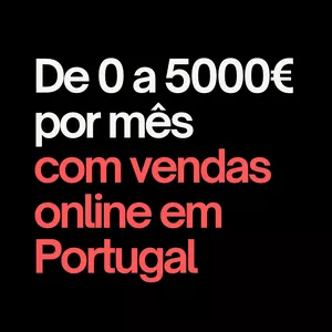 Imagem de capa para o Ebook Como Faturar Até 5.000€/Mês Com Vendas Online em Portugal