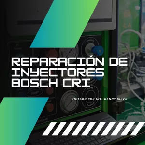 Imagen de portada para Curso online Capacitación de reparación de inyectores Bosch - Cri 1.0; Cri 2.0 y Crin 2.2