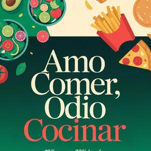 Imagen de portada para Ebook Amo comer, odio cocinar