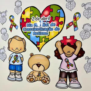 Imagem de capa para o Ebook Painel dia Mundial da conscientização do autismo