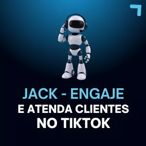 Imagem de capa para o Curso online IA Jack - Atendimento e Comunidades no TikTok