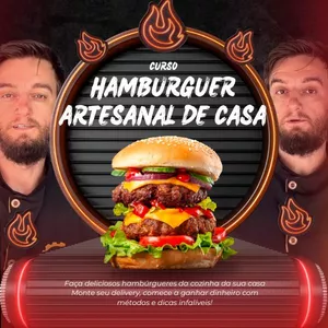Imagem do curso Hamburguer artesanal feito em casa