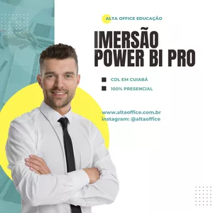 Imagem de capa para o Curso online Imersão Power BI em Cuiabá