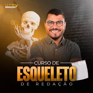 Imagem de capa para o Curso online 40 ESQUELETOS PRONTOS DE REDAÇÃO 🚀