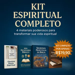 Imagem de capa para o Ebook Kit Espiritual Completo