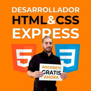 Imagen principal del producto Desarrollador HTML & CSS Express