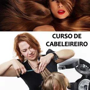 Imagem de capa para o Ebook Curso Profissionalizante de Cabeleireiro