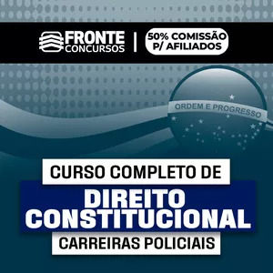 Imagem do curso DIREITO CONSTITUCIONAL | CARREIRAS POLICIAIS