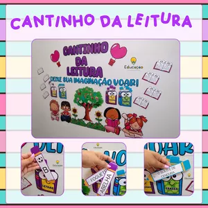 Imagem de capa para o Ebook CANTINHO DA LEITURA