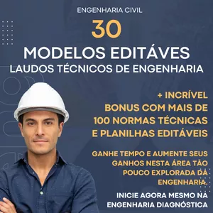 Imagem do curso Pacote de Modelos Editáveis de Laudos Técnicos de Engenharia